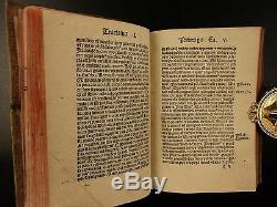 1492 Bernardus Silvestris + Bernard of Clairvaux Incunable Medieval Manuscript