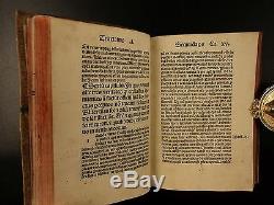 1492 Bernardus Silvestris + Bernard of Clairvaux Incunable Medieval Manuscript