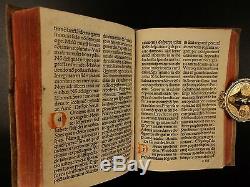 1492 Bernardus Silvestris + Bernard of Clairvaux Incunable Medieval Manuscript