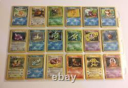 151/150 Original Pokemon Card Set All Holos 1st Edition Cards Base