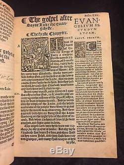 1538 William Tyndale FIRST EDITION New Testament COMPLETE Rare BIBLE