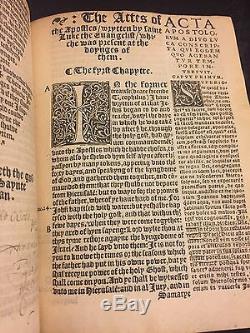 1538 William Tyndale FIRST EDITION New Testament COMPLETE Rare BIBLE