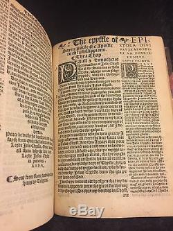 1538 William Tyndale FIRST EDITION New Testament COMPLETE Rare BIBLE