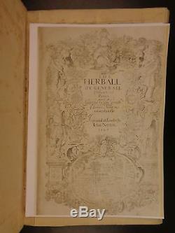 1597 1st John Gerarde Herball Plants English Herbal Illustrated Stirpium Botany