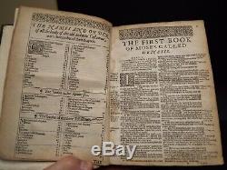 1630 King James Version Bible. 1st Quarto Ed. Printed at Cambridge University