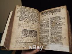 1630 King James Version Bible. 1st Quarto Ed. Printed at Cambridge University