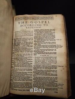 1630 King James Version Bible. 1st Quarto Ed. Printed at Cambridge University