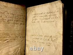 1688-1750 PARCHMENT MANUSCRIPTS BOOK Compendium of Antique Documents