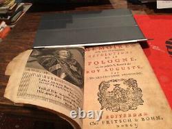 1710 Memoirs on the Polish Revolutions First Edition