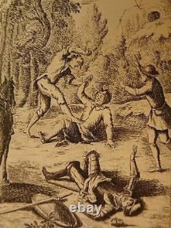 1754 Don Quixote Spanish Miguel Cervantes Chivalry 6v SET de Saint-Martin ART