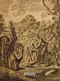 1754 Don Quixote Spanish Miguel Cervantes Chivalry 6v SET de Saint-Martin ART