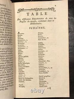 1770 DICTIONARY OF RELIGIOUS CULTS Delacroix 3V ASTROLOGY PAGAN OCCULT WITCH
