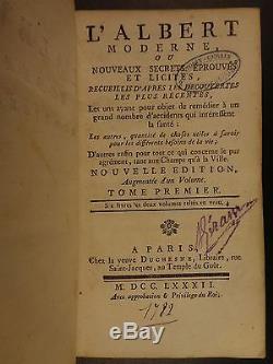 1782 Albertus Magnus SECRETS Herbal CURES Magic Potions Occult Sciences Alchemy