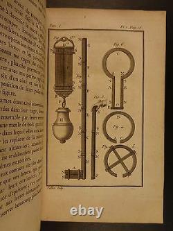 1786 Occult Physics MAGIC Lantern Tricks Electricity Conjuring GUYOT Mirrors 3v