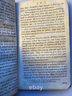 1798 Englishman s Right (American Jurist) 1st. American Edition Right Jury Trial