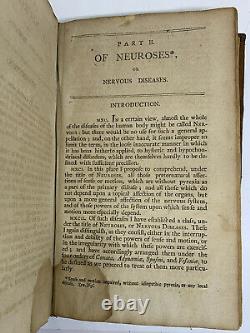 1807 Medical First Lines Practice Physic Cullen First American Edition