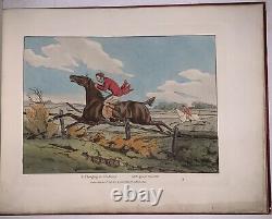 1815, 1st, FOLIO, ALKEN, QUALIFIED HORSES AND UNQUALIFIED RIDERS, WRAPS, LAWSON