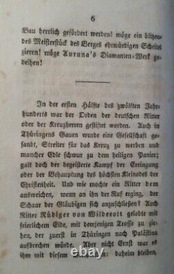 1838 Auruna die Berg-Fee, oder das Kreuz ueber dem Walde Original First Edition