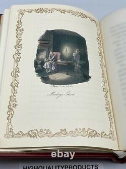 1843 Easton Press A CHRISTMAS CAROL Dickens LIMITED VINTAGE Edition JOHN LEECH