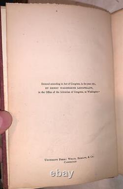 1871, 1st Edition, THE DIVINE TRAGEDY, by HENRY WADSWORTH LONGFELLOW, POETRY
