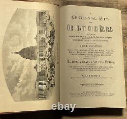 1876 First Ed Our Country and Its Resources, by J. D. McCabe Hardcover Book