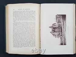 1878 antique GARDNER MA HISTORY w Fold Out Map worcester county ma HERRICK