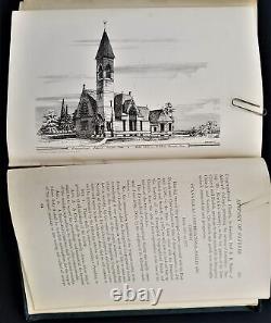 1878 antique GARDNER MA HISTORY w Fold Out Map worcester county ma HERRICK