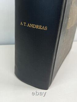 1883 1st Ed History of State of Kansas A. T. Andreas Book RARE repair