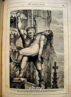 1883 VICTORIAN FAIRY TALES ILLUSTRATED Antique FANTASY Magic WITCH Elf RARE BOOK