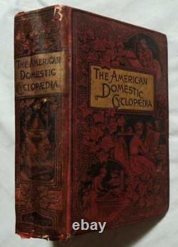 1890 Antique Victorian Household Home Guide Cookbook Decoration Social Etiquette