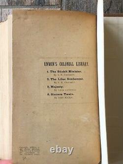 1895 Almayer's Folly Joseph Conrad 1st Edition COLONIAL EDITION