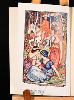 1901 The Violet Fairy Book First Edition Anthology Andrew Lang Children's Illus