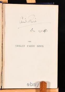 1901 The Violet Fairy Book First Edition Anthology Andrew Lang Children's Illus