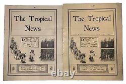 1904, 2 Issues The Tropical News, Agricultural & Industrial Progress, Countries