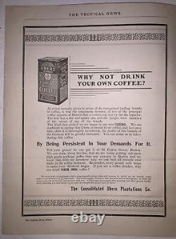 1904, 2 Issues The Tropical News, Agricultural & Industrial Progress, Countries