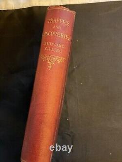 1904 Traffics And Discoveries Rudyard Kipling First Edition First Issue
