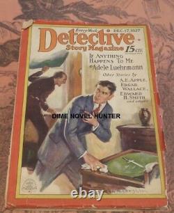 1927 Detective Story Magazine 12-17-1927 Aa Pulp Street Smith Assorted Authors