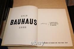 1938 Herbert Bayer + Walter Gropius BAUHAUS 1919-1928 The MoMA FIRST EDITION