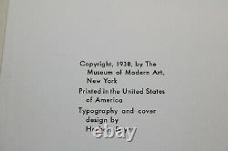 1938 Herbert Bayer + Walter Gropius BAUHAUS 1919-1928 The MoMA FIRST EDITION
