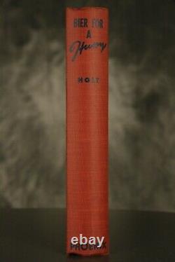 1943 Bier For A Hussy ALLISON HOLT hardcover withDJ Phoenix Mystery FIRST EDITION