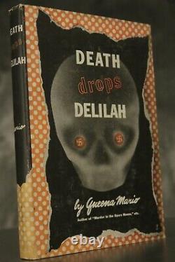 1944 Death Drops Delilah QUEENA MARIO hardcover withDJ Dutton FIRST EDITION