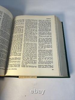 1963 Who's Who in Advertising First Edition Pages Are Near Mint