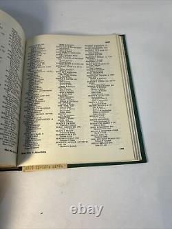 1963 Who's Who in Advertising First Edition Pages Are Near Mint