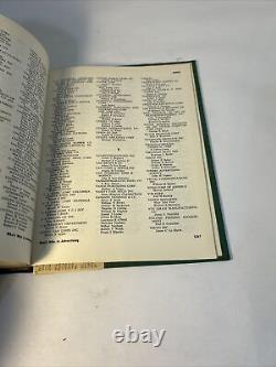 1963 Who's Who in Advertising First Edition Pages Are Near Mint