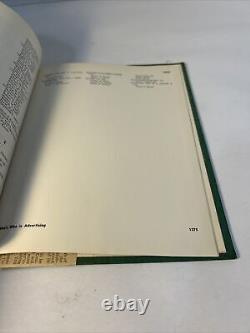 1963 Who's Who in Advertising First Edition Pages Are Near Mint