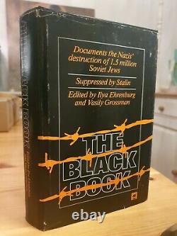 1981 First Edition Vasily Grossman The Black Book Ilya Ehrenburg