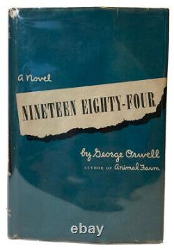1984 Nineteen Eighty Four George Orwell First American Edition
