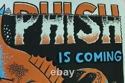 1995 Original 1st Edition Phish Rosemont Horizon Halloween Poster Pollock Mint