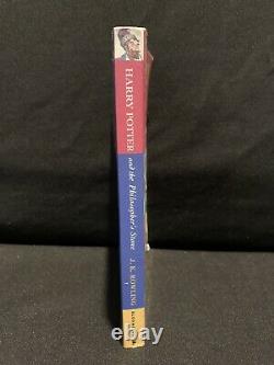 1st Edition, 2nd Print U. K. Paperback Harry Potter and the Philosopher's Stone