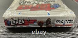 2003-04 Topps 1st Edition Basketball Box Factory Sealed Lebron James RC Year
